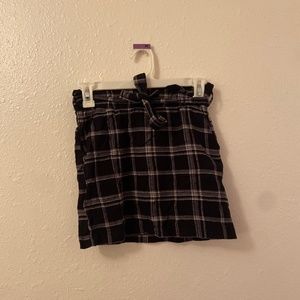 Plaid Skirt
